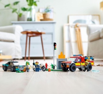 LEGO CITY 60319 ПОЖАРНАЯ ОПЕРАЦИЯ И ПОЛИЦЕЙСКАЯ ПОГОНЯ