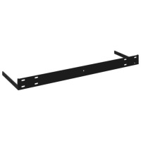 НАСТЕННЫЕ ПОЛКИ 2 ШТ ЦВЕТ ДУБ 120X23,5X3,8 СМ
