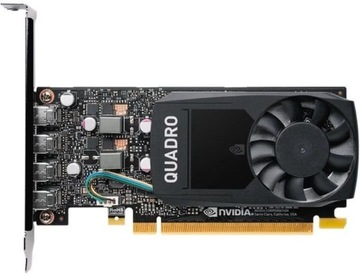 ВИДЕОКАРТА NVIDIA QUADRO P620 2 ГБ, 4 порта Mini DisplayPort, НИЗКОПРОФИЛЬ A KL