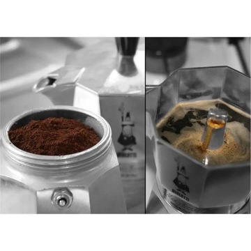 Кофеварка BIALETTI Moka Express 6 TZ Серебристый и черный