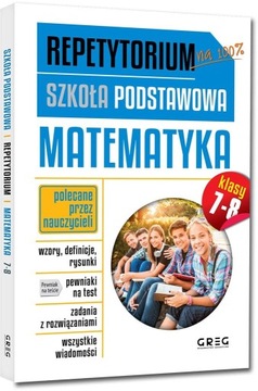Repetytorium na 100% SP Matematyka kl.7-8 GREG