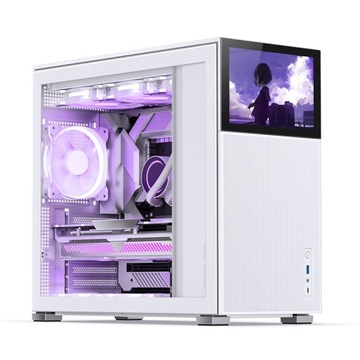 Jonsbo D41 MESH Screen ATX Gehäuse, закаленное стекло - белый
