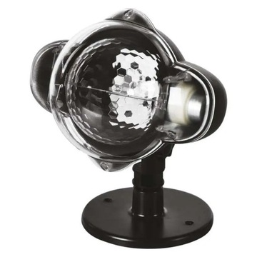 Projektor LED gwiazdki zimna biel + ciepła biel
