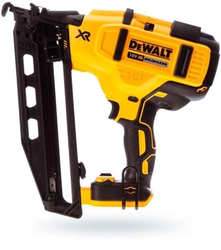Бесщеточный аккумуляторный гвоздезабиватель DeWalt DCN660NT 18 В + молотки