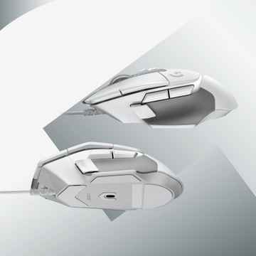 Мышь LOGITECH G502 X, белая