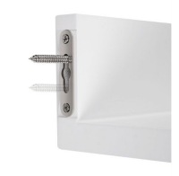 Полка Songmics из МДФ 30 x 10 см белая