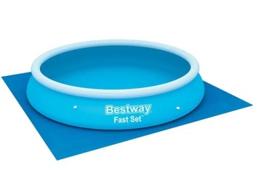 Защитный коврик Bestway для бассейна 396 x 396 см FLOWCLEAR