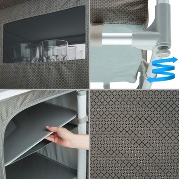 Походная кухня TecTake 402923 97X47,5X78 см