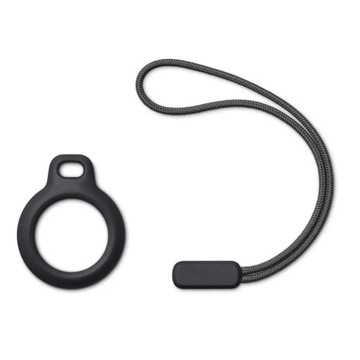 Черный брелок Tech-Protect Rough Chain Apple AirTag
