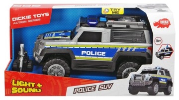 Policja SUV srebrna 30cm Dickie