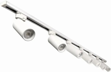 Комплект рельсовых путей 2 м + 6 ламп GU10 LED MAX для освещения рельсов