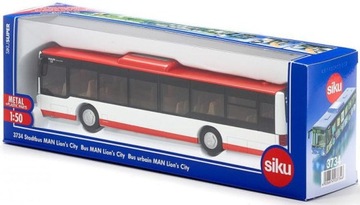 3734 Siki Super Bus Man Metal+ пластиковая шкала: 1: 50 Возраст: 3+