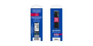 Твердотельный накопитель Goodram SSDPR-PX500-256-80-G2, 256 ГБ, M.2 PCIe