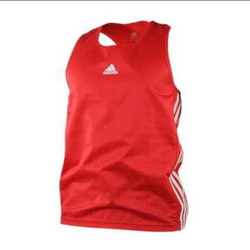 Боксерская футболка Adidas Boxing Top XL, красная