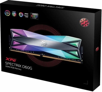 Память DDR4 16 ГБ, 3200 МГц, DUAL 2 Sticks Охлаждение Радиатор RGB с подсветкой
