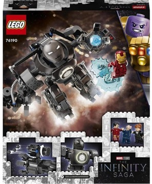 LEGO SUPER HEROES Железный Человек: Беспредел Железного Монгера 76190