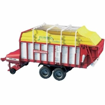 Самозагружающийся прицеп Jumbo 6600 BRUDER 02214