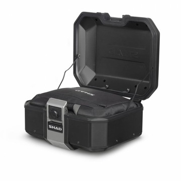 ЗАДНИЙ ВЕРХНИЙ КОРПУС SHAD TERRA TR37 ЧЕРНЫЙ АЛЮМИНИЙ 37L 49X42X26