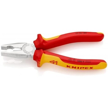 Изолированные комбинированные клещи KNIPEX 03 06 180