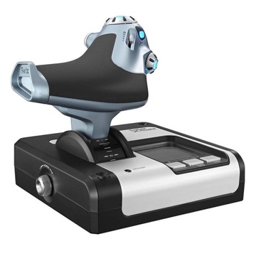 Система управления полетом Logitech X52. Джойстик игрового симулятора полета.