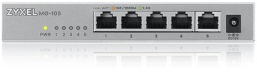 MG105 5-портовый настольный неуправляемый коммутатор 2,5G MG-105
