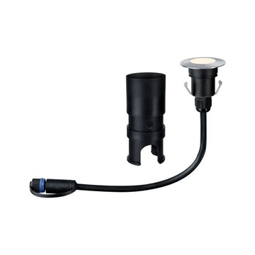 Plug & Shine FLOOR MINI круглый наземный светильник 2,5Вт 3000К IP67 24В серебристый