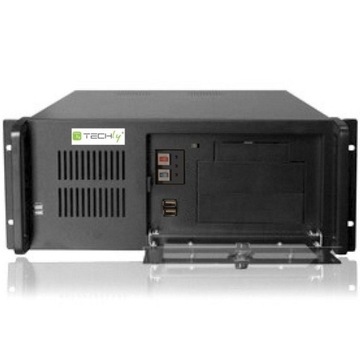 Корпус для стоечного ПК TECHLY ATX 19 дюймов, 4U, черный