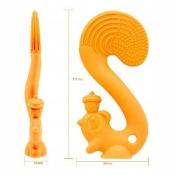 MOMBELLA Squirrel Силиконовый прорезыватель для зубов Squirrel
