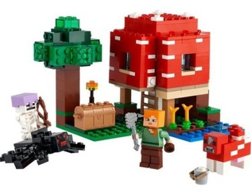 LEGO 21179 Minecraft Dom w grzybie