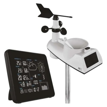 Stacja pogodowa pogody meteorologiczna z aplikacją na telefon, WiFi E5059