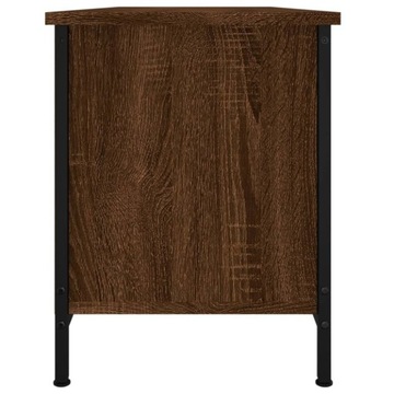 vidaXL Szafka TV, brązowy dąb, 102x35x45 cm, materiał drewnopochodny