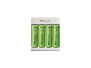 EMOS Ładowarka akumulatorowa GP Eco E411 + 4× AA 2100 + 4× AAA 800 B51418