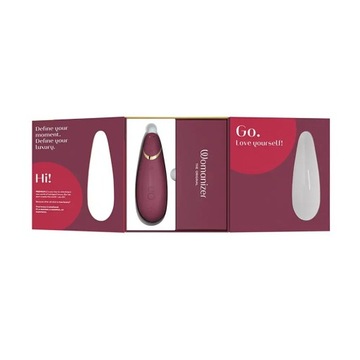 Стимулятор клитора Womanizer Premium 2 Bordeaux
