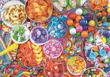 Пазл 1000 деталей. Вкусные сладости