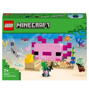 LEGO MINECRAFT 21247 ДОМ АКсолОТЛЯ
