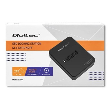 Док-станция Qoltec M.2 SATA NGFF USB 3.1 SSD