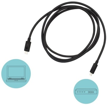 Kabel i-tec Thunderbolt 3 40 Gbps PD 100W 150 cm USB-C