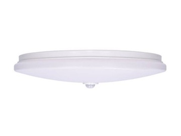 Потолочный светильник Solight LED PLAIN с PIR-датчиком, 18Вт, 1260лм, 3000К, круглый
