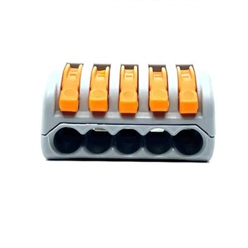 БЫСТРОСОЕДИНИТЕЛЬ WAGO 5x1 1 шт.