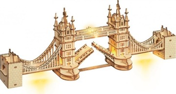 3D Пазл Деревянная Модель БАШЕННЫЙ МОСТ