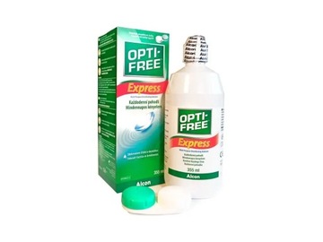 OPTI-FREE EXPRESS ЖИДКОСТЬ ДЛЯ КОНТАКТНЫХ ЛИНЗ 355 МЛ + БЕСПЛАТНЫЙ КОНТЕЙНЕР