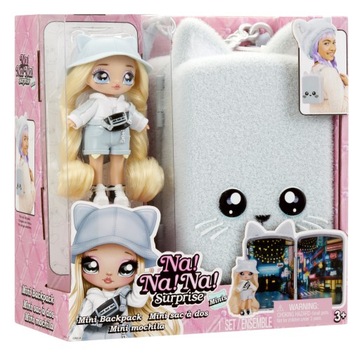 PLECAK Na! Na! Na! Surprise Mini Lalka Khloe Kitty Zestaw 592341