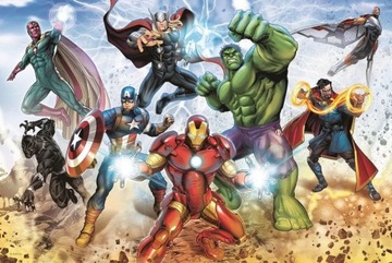 Пазл для 4-х лет Disney Marvel The Avengers HIT!