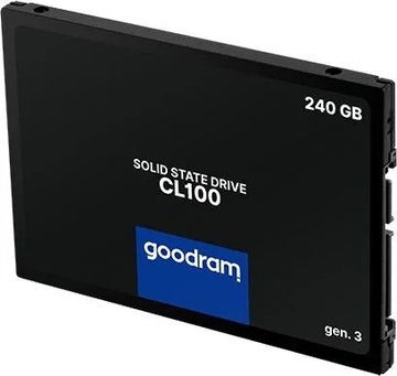 SSD-накопитель GOODRAM CL100 240 ГБ SATA III 2,5 дюйма