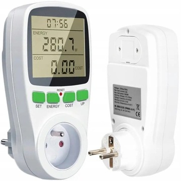 Watomierz Licznik Miernik Zużycia Prądu Energii Izoxis 16 A 3680 W