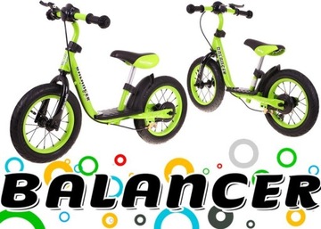 SporTrike Balancer Balancer Green Первый велосипед для обучения вождению.