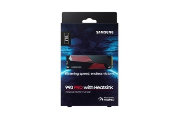 SAMSUNG Dysk SSD 1TB 990PRO Heatsink M2 NVMe PCIe