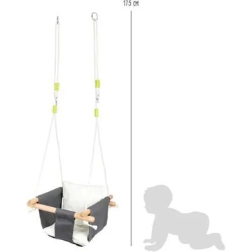 Детские качели 18м+ Маленькая ножка 33 х 27,5 х 5,5 см