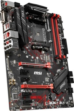 Материнская плата MSI B450 GAMING PLUS MAX/AMD B450/DDR4/SATA3/M.2/USB3.1/PCIe3.0/AM4