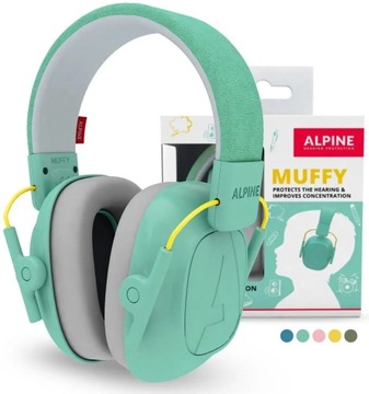 Alpine Muffy Kids наушники для слуха, мятные